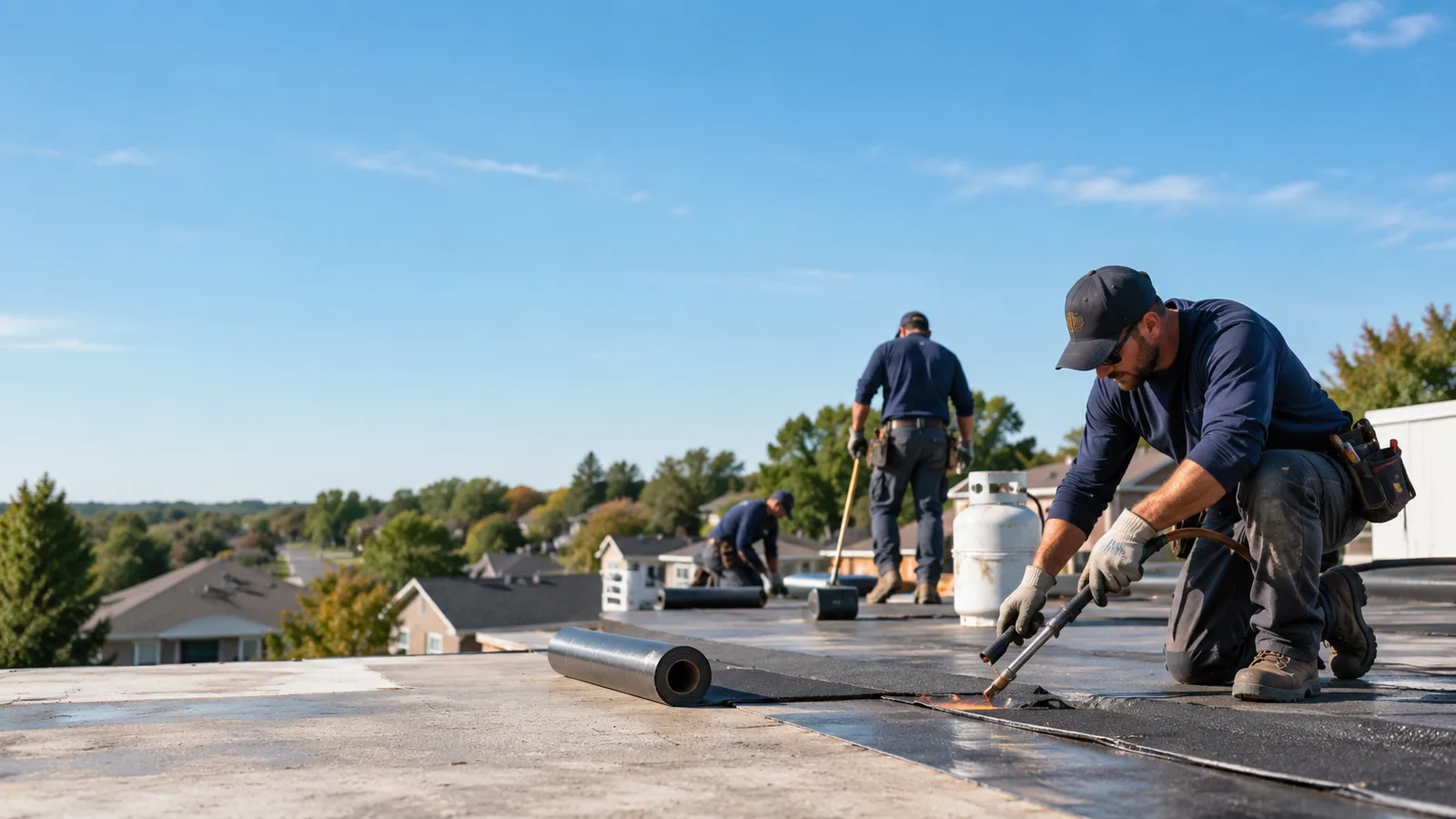 Flat Roof Leak Repair providers in Osgood, OH